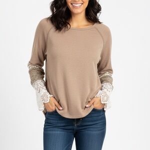 7th Ray Tan Textured Fabric